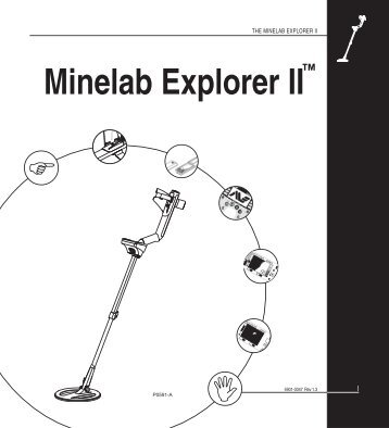 Instruction Manual Explorer II - Minelab