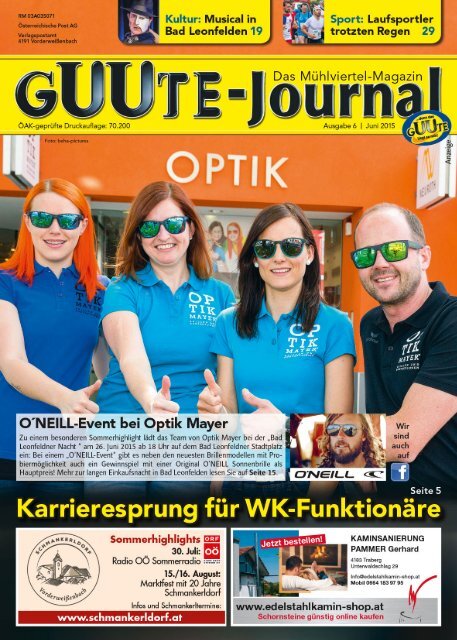 Guutejournal Juni 2015