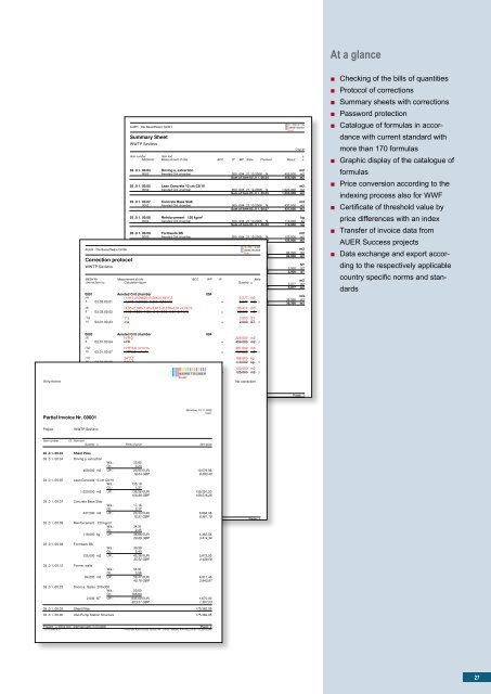 Auer SuccessNG The building blocks - AUER - Die Bausoftware ...