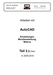 AutoCAD Teil 3.2.1-R11 - VHS-DH.de