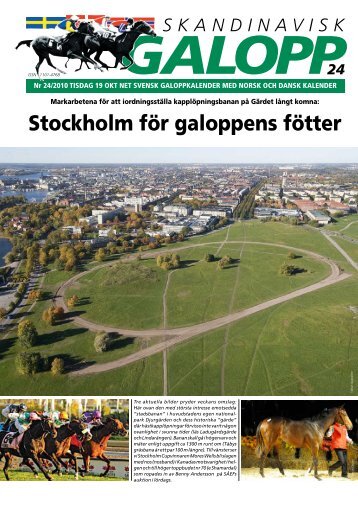 Stockholm fÃ¶r galoppens fÃ¶tter