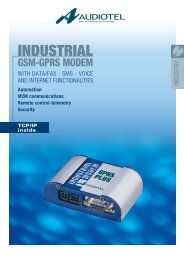 industrial gsm-gprs modem - Multicap