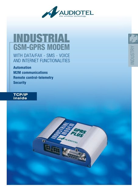 industrial gsm-gprs modem - Multicap