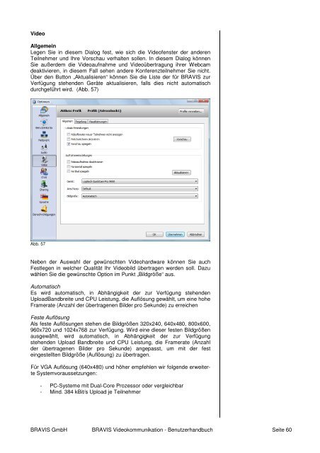 Handbuch als PDF downloaden - BRAVIS GmbH