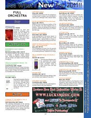 WhatsNew2011.pdf - Luck's Music Library