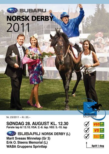 Program 28 august_komplett.pdf - Ãvrevoll Galoppbane