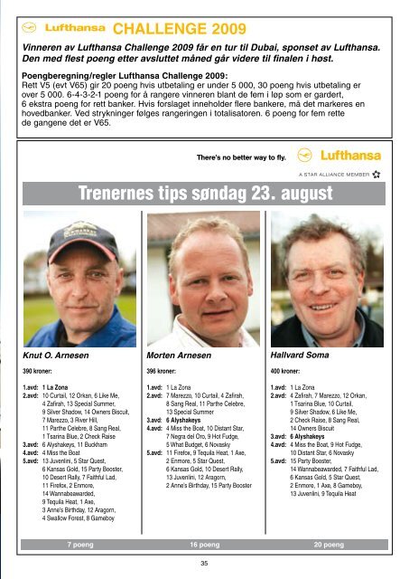 Program Derby_komplett.pdf - Ãvrevoll Galoppbane