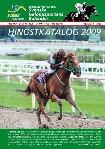 HINGSTKATALOG 2009