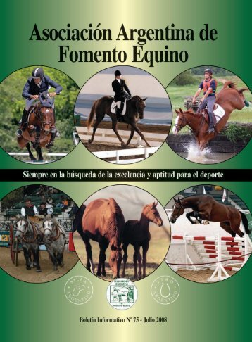 Ver Boletin - Asociación Argentina de Fomento Equino