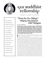 These Are Our Siblings - Gay Buddhist Fellowship