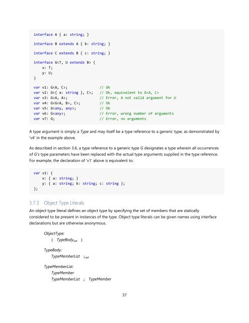 TypeScript Language Specification v1.5