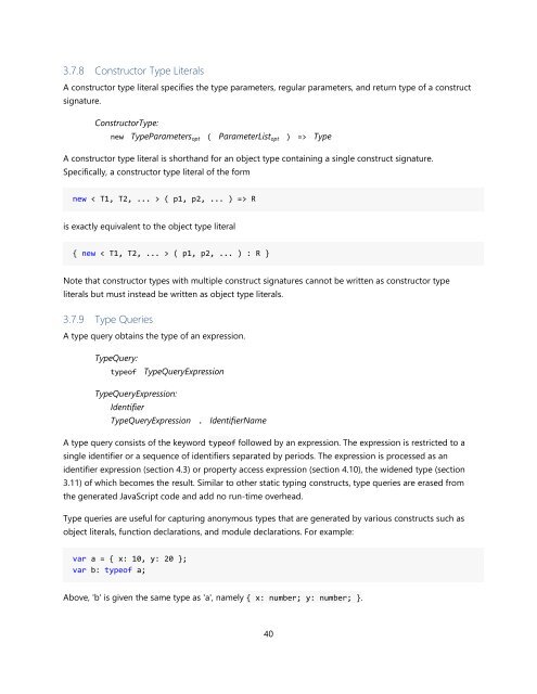 TypeScript Language Specification v1.5