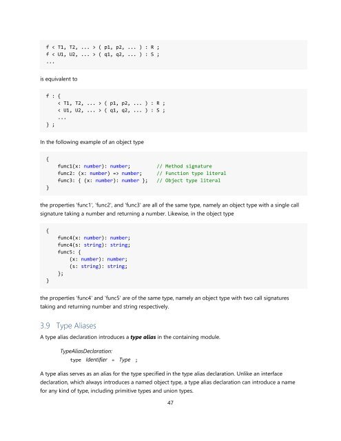 TypeScript Language Specification v1.5