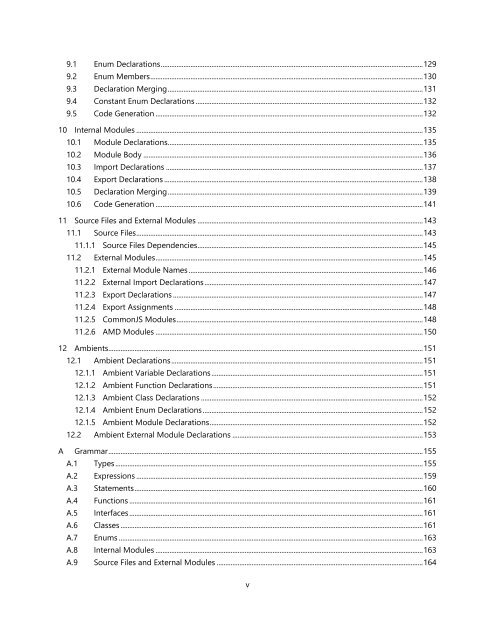 TypeScript Language Specification v1.5