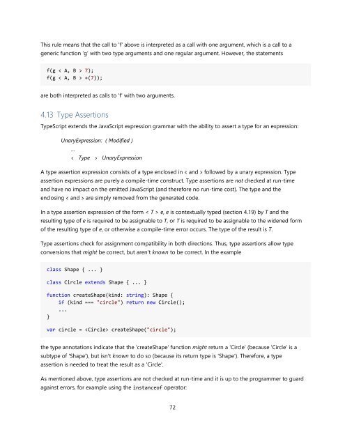 TypeScript Language Specification v1.5