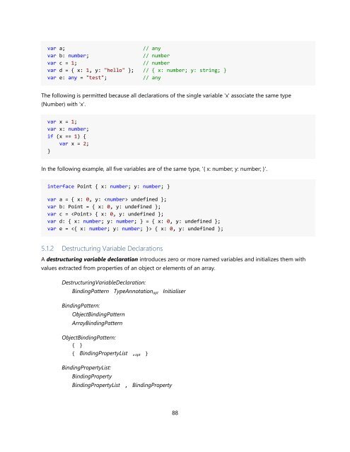 TypeScript Language Specification v1.5