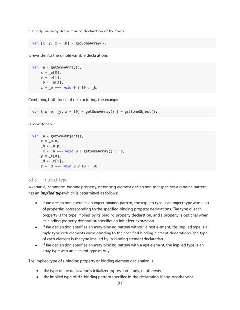 TypeScript Language Specification v1.5