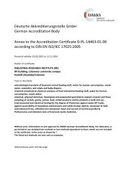 Deutsche Akkreditierungsstelle GmbH German Accreditation Body ...