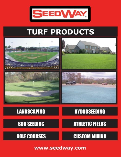 TURF PRODUCTS - Seedway