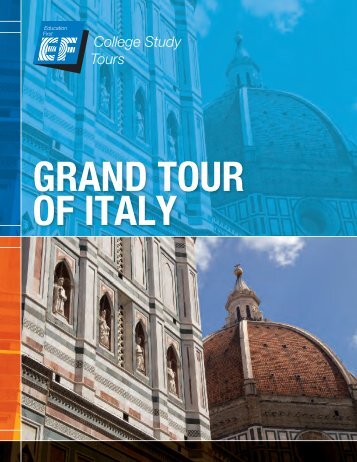 GRAND TOUR OF ITALY.pdf - Architectural Design Program