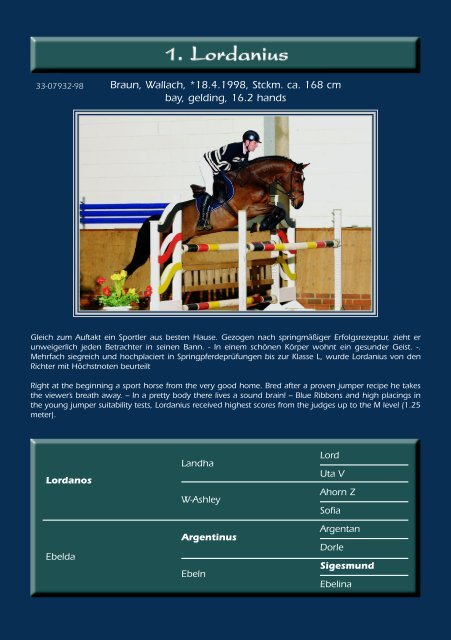 2004 - ESI II. Sportpferde Katalog (.pdf, 5,0