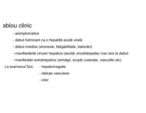 sindromul ascitic - UMF - Iuliu HaÅ£ieganu