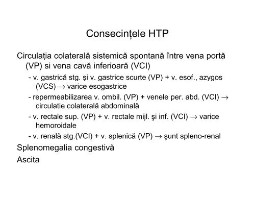 sindromul ascitic - UMF - Iuliu HaÅ£ieganu