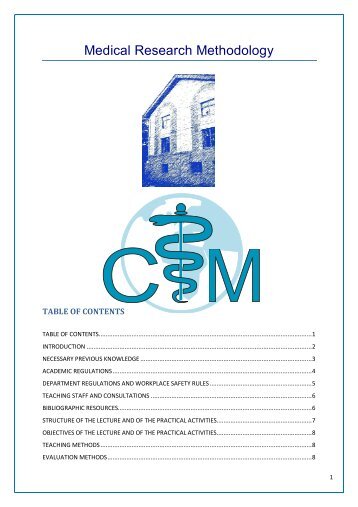 Medical Research Methodology - UMF - Iuliu HaÅ£ieganu