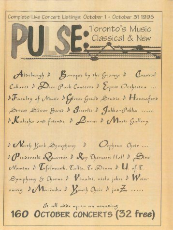 Volume 1 Issue 2 - October 1995