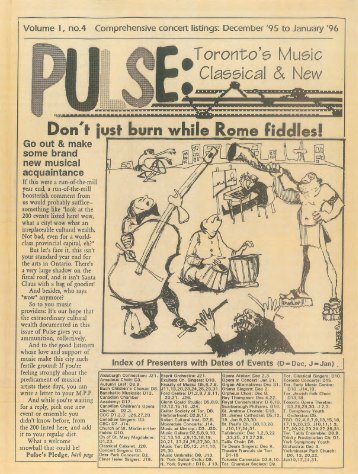 Volume 1 Issue 4 - December 1995