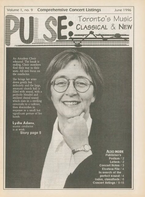 Volume 1 Issue 9 - June 1996