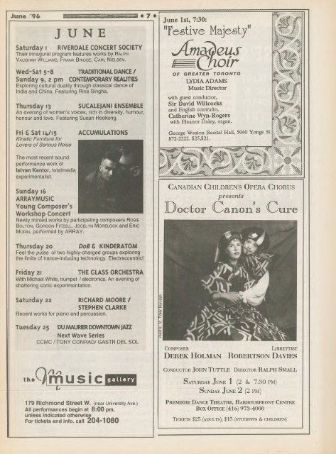 Volume 1 Issue 9 - June 1996
