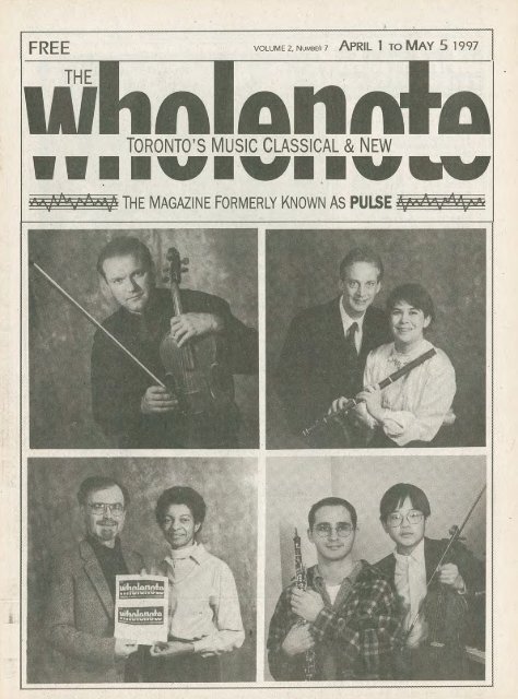 Volume 2 Issue 7 - April 1997