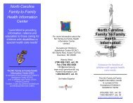 f2fhic brochure - Exceptional Children's Assistance Center