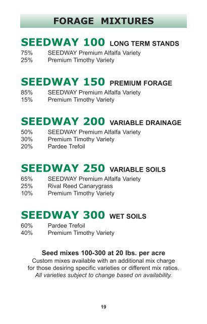 2013 Seed Guide - Seedway
