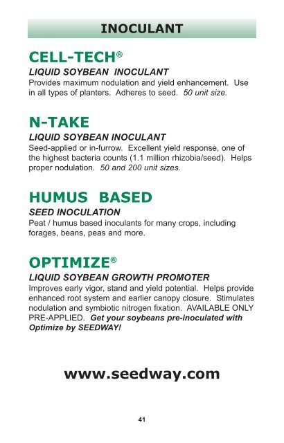 2013 Seed Guide - Seedway