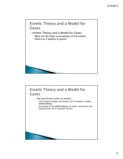 Chapter 13 States of Matter