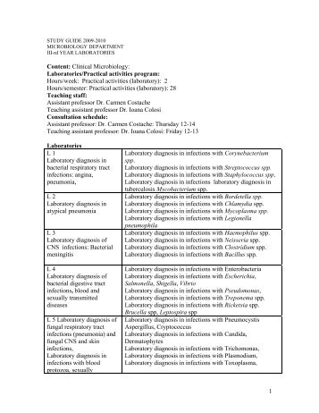 STUDY GUIDE - UMF - Iuliu HaÅ£ieganu