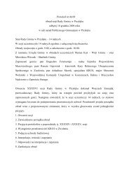 Protokół nr 46/09 obrad sesji Rady Gminy w Przyłęku odbytej 10 ...