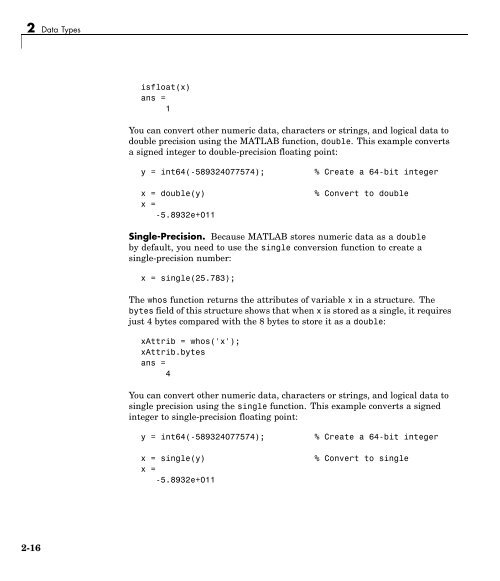 MATLAB Programming