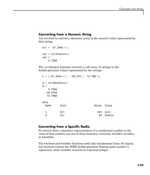 MATLAB Programming