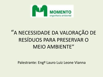 Momento Engenharia Ambiental Ltda - Fiesc