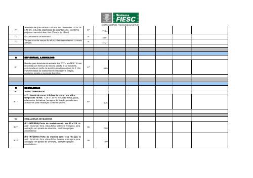 EDITAL DE LICITAÇÃO CARTA CONVITE Nº 04/2011 - Fiesc