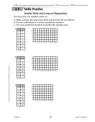 How To Draw A Line Of Best Fit Stage 5