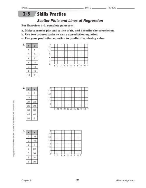 scatterplots and line of best fit worksheet 7.pdf