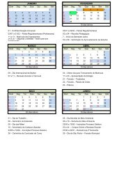 Calendário 2011 - IFTM