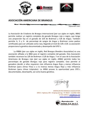 Asociacion Americana de Brangus