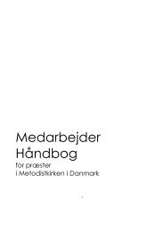 Medarbejder Håndbog - Metodistkirken i Danmark