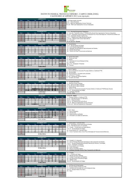 Curso Técnico em Meio Ambiente: VESTIBULAR IFTM 2° SEMESTRE/2012