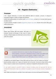 RE â Registro Elettronico Premessa - SissiWeb